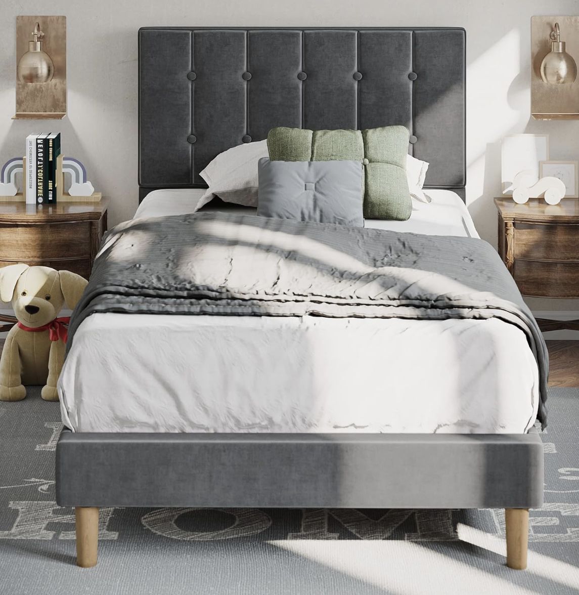 Twin Size Bed Frame With Mattress