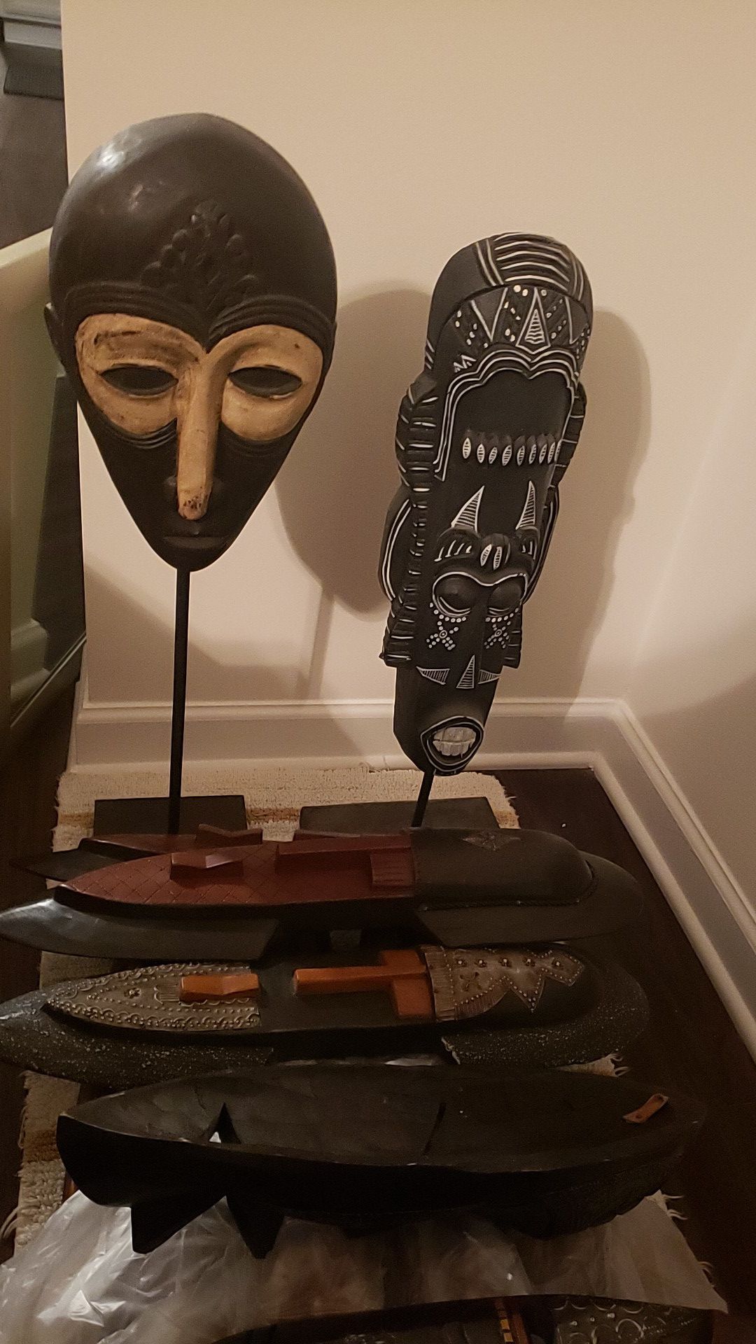 African Masks/Stands