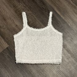 Fuzzy Crop Top