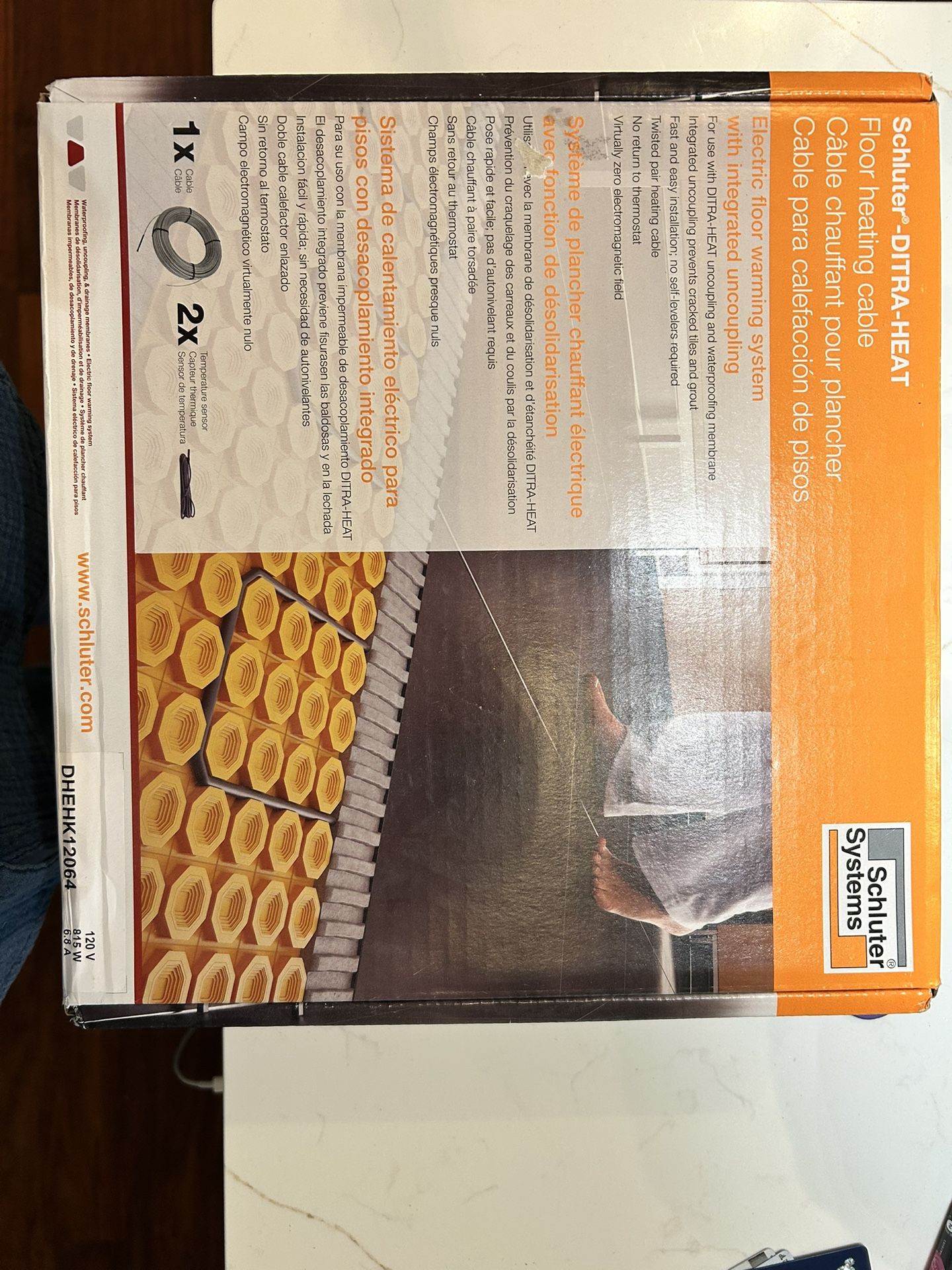Schluter Floor Heating Cable