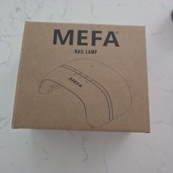 MEFA Portable U V Nail Lamp, U V Light for Gel Nails