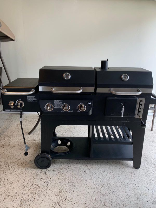 Triple 3 In 1 Searer Gas And Charcoal Side By Grill For Triple 3 In 1 Searer Gas And Charcoal Side By Grill