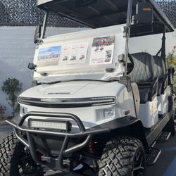 NEW Denago 6-Passenger Lifted Golf Cart 48V Street Legal