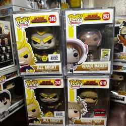 My Hero Academia Funko Pop Grails