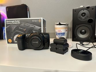 Black Magic Pocket Cinema 4k Camera
