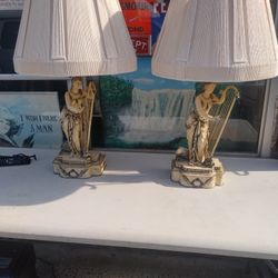 Vintage Metal Lamp 