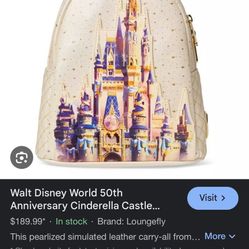 Lounge Fly Bag 50th Anniversary Disney