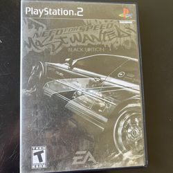 Need For Speed Most Wanted Black Edition 