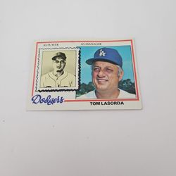 1978 Topps # 189 Tom Lasorda Baseball Card In Chandler 
