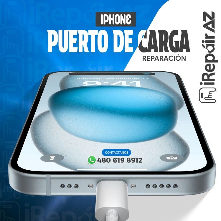 iPhone 15 Plus | 14 Plus, Puerto De Carga, Bateria 