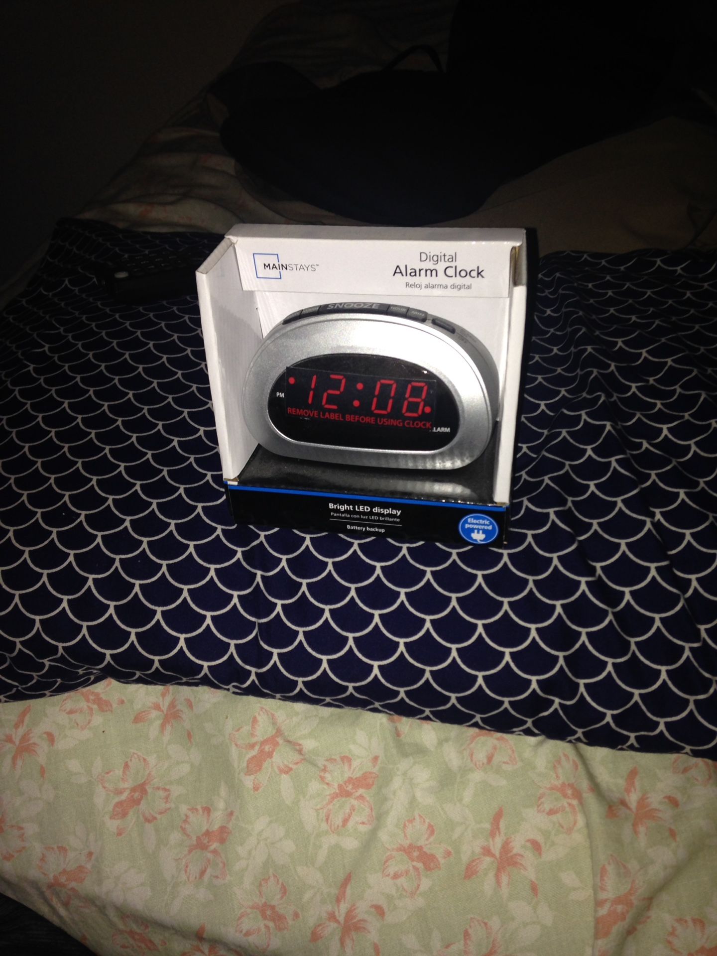 Digital alarm clock