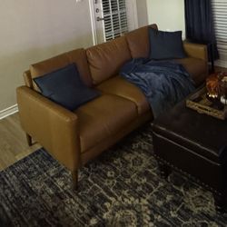 Leather Sofa 