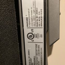 Preform 580X Treadmill