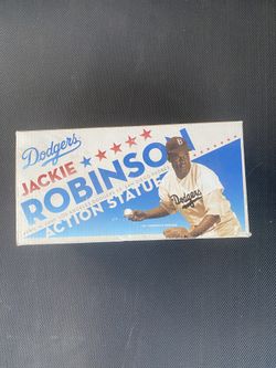 Jackie Robinson Action Statue LA Dodgers April 15 2005 Dodger Stadium In Box