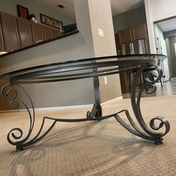 Glass Top Coffee Table