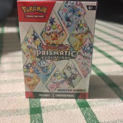 Prismatic Evolutions Scarlet And Violet Booster Bundle