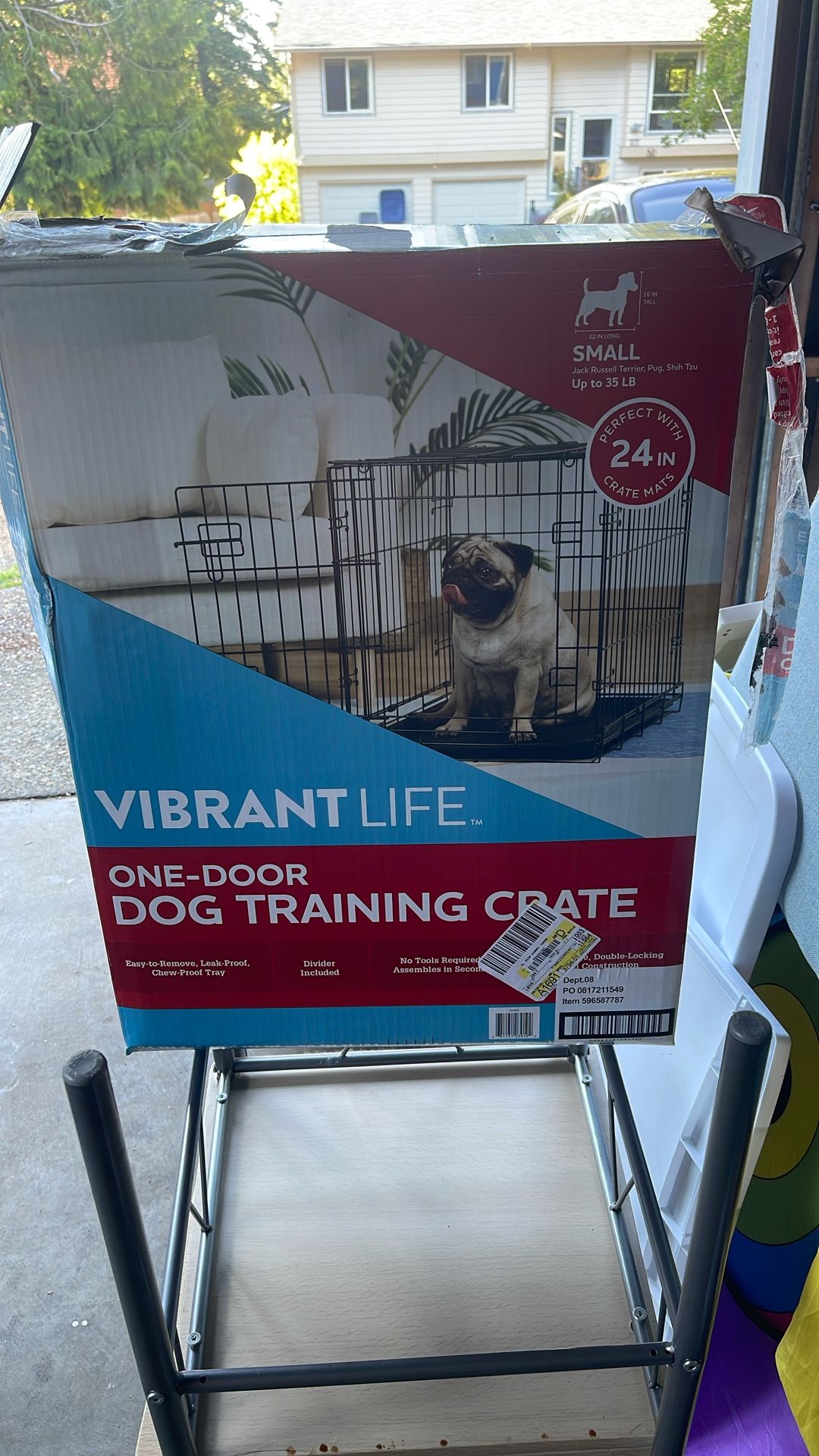 Vibrant Life One Door Dog Crate