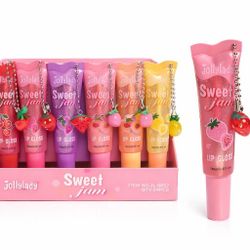 Lip Gloss Set – Sweet Fruit Flavors