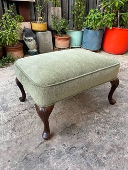 Vintage Mid 20th Century Antique Style Ottoman