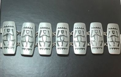 Jorgen Jensen Pewter Handmade Bracelet