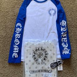 Blue Chrome Hearts T-Shirt 