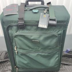 TUMI 27/28" Ballistic Nylon Green suit case