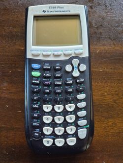 Texas Instruments ti 84 plus