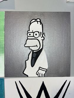 HOMER SCARFACE Painting!!!