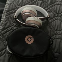 Beats Solo3 Bluetooth Headphones Wireless All-Day On-ear Headphones - Rose Gold