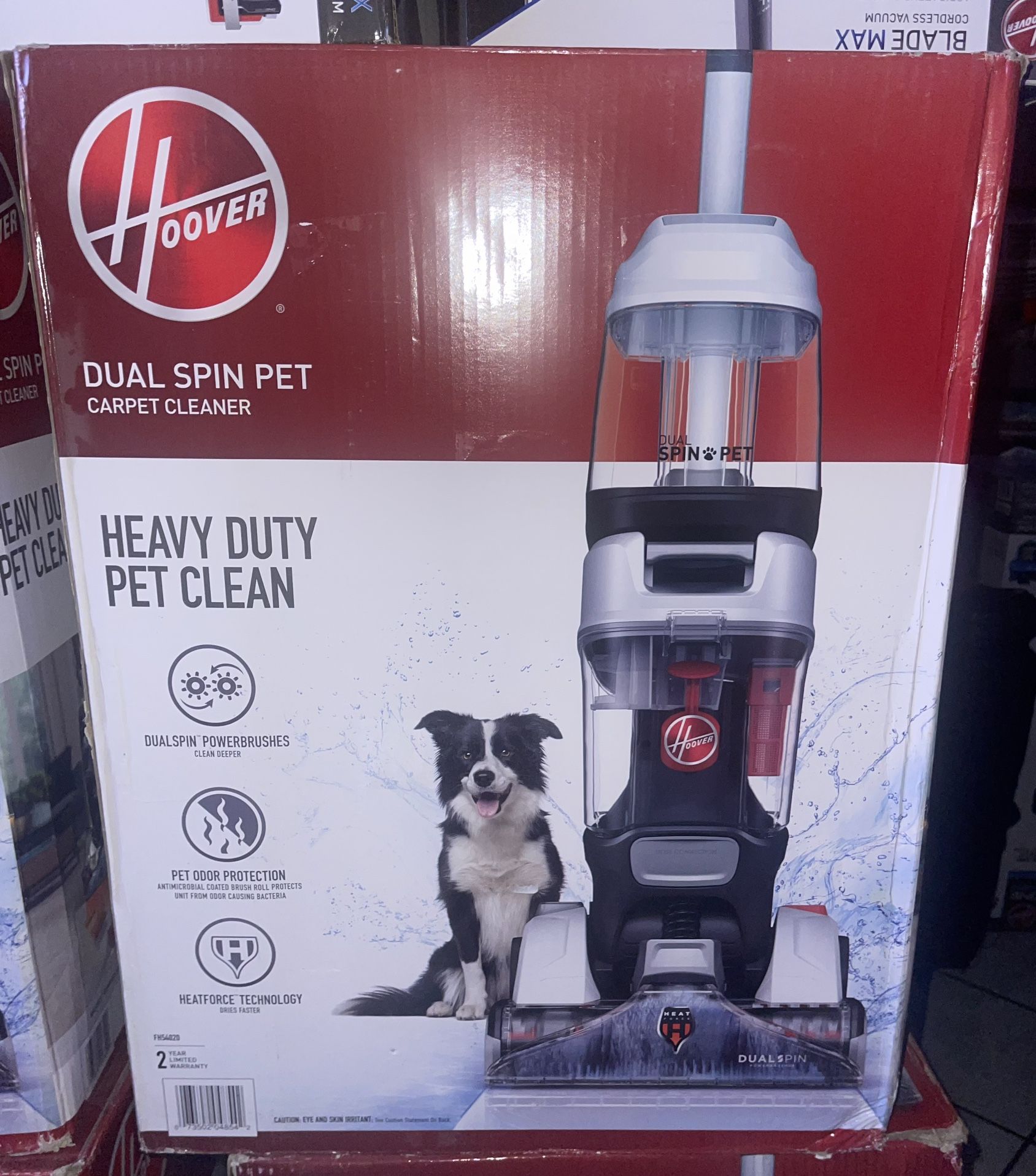Hoover Dual Spin Pet Carpet Cleaner NEW