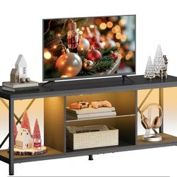 TV Stand With LED Strip & Remote