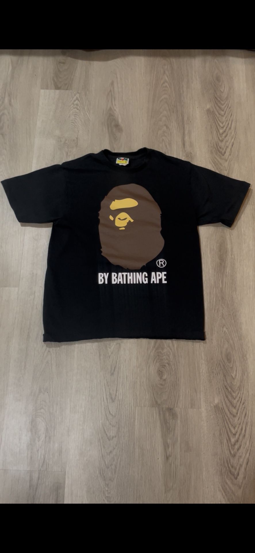 black bape shirt