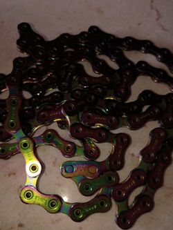 Oil spill Real steel bicycle chain