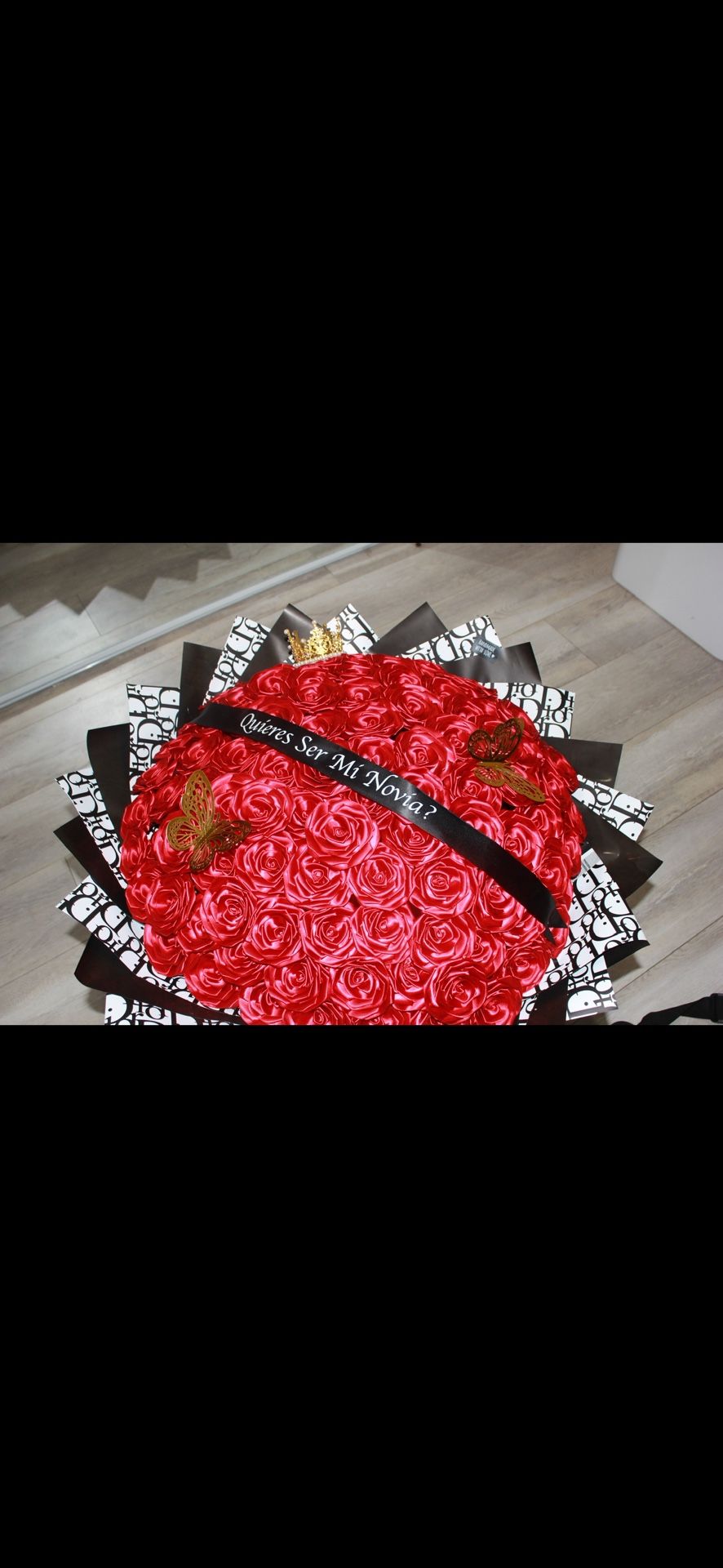 100 Eternal Flower Ramo 