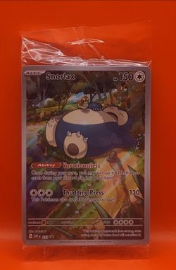 Pokemon TCG | Snorlax 051 SV: Scarlet & Violet 151 ETB Black Star Promo [Still Sealed]