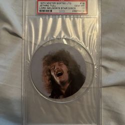 Jethro Tull “Lord Neilson Star Discs” 1970 Mister Softer Ltd #16 PSA Gem Mint 10
