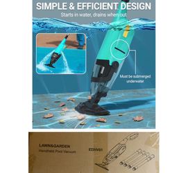 Handheld Cordless Pool Vacuum