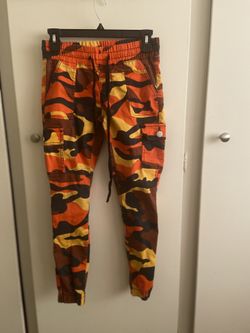 Orange Camo Pants