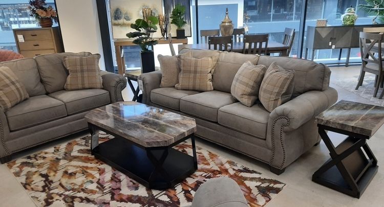 Olsberg Steel Living Room Set