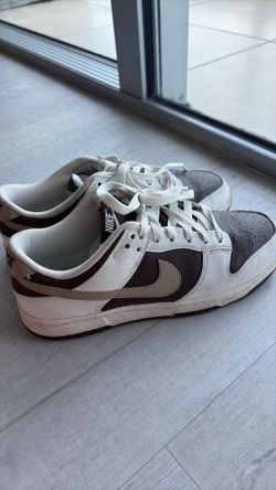 Nike Dunk Low Kids Boys Size 6.5Y Brown/Cream – Used – No Box