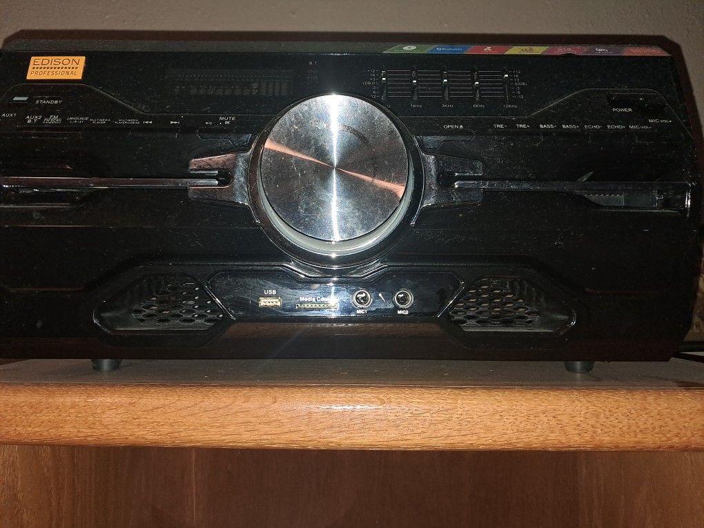 Edison Receiver, Multi Media, Bluetooth, Wifi,chareoke Machine,USB,AM/FM Radio