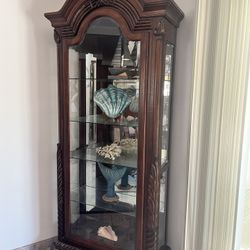 Tall Hutch Lighted 