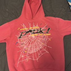 Pink Spider Hoodie 