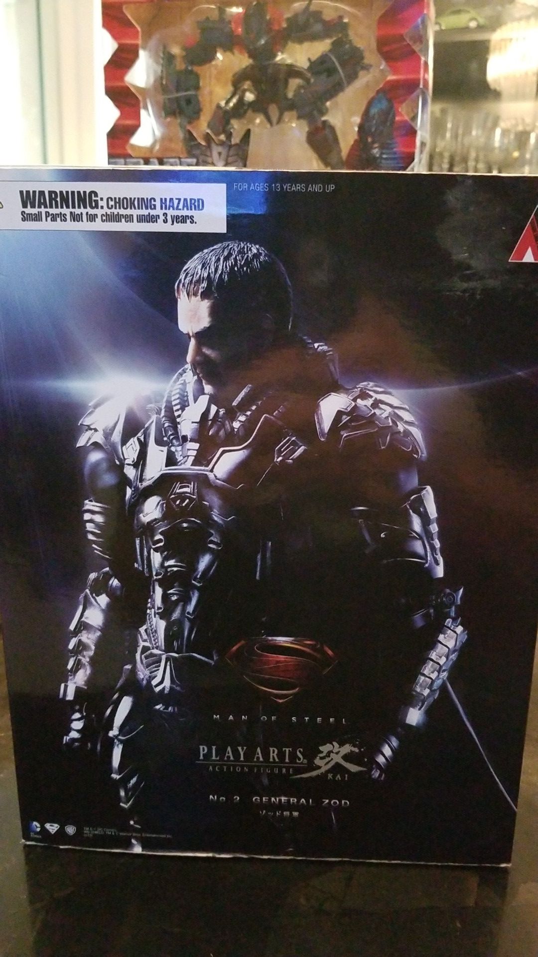 PLAY ARTS KAI General Zod unopened New Superman DC