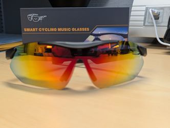 Cycling Bluetooth Sunglasses (Orange )