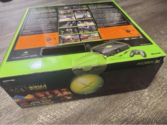 Original Microsoft Xbox Console Box