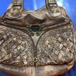 Brown Purse Soft Leather Used Like New