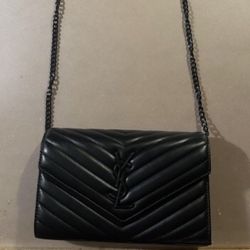 YSL shoulder bag black