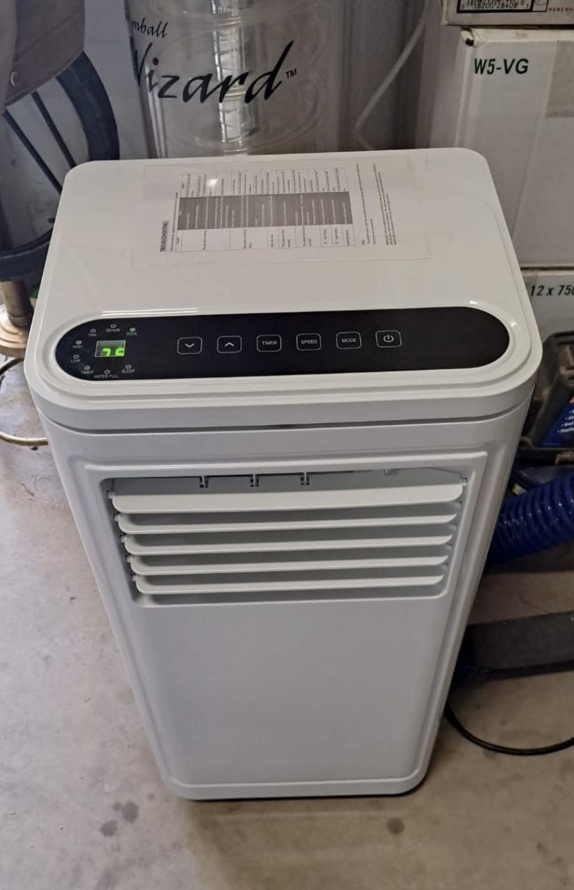 10000 BTU Portable Air Conditioner,3 modes Portable AC, Fan, and Dehumidifier with Remote Control