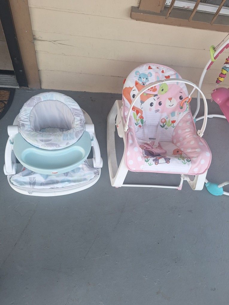 Fiaher Price Baby Chairs $15